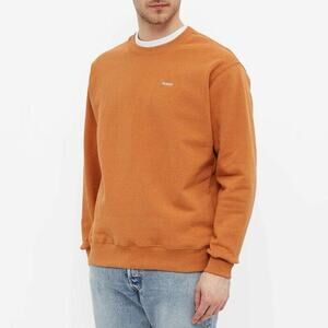 Adsum Men's XL X-Large Core Logo Crew Neck in Light Umber Made In Canada Neutral